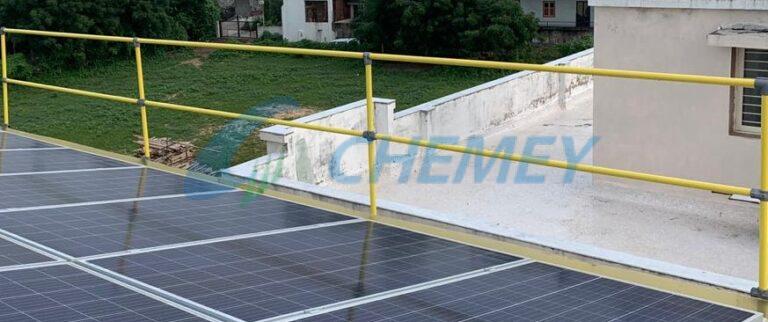 Product Safety Railing for Metal Roof