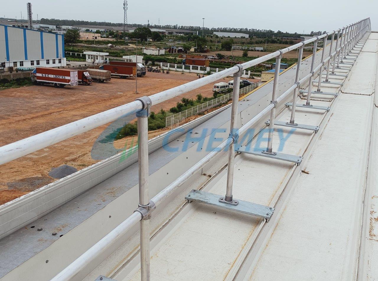 Guardrails – A popular form of fall protection on rooftop