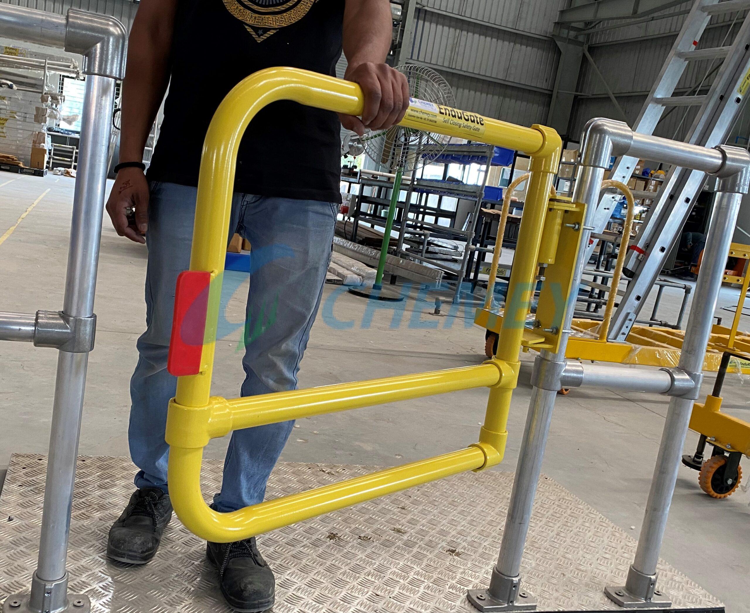 Preventing Falls From Height – Spring Loaded Safety Gates