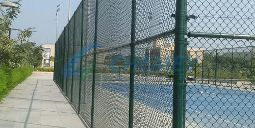 Honeycomb fencing for Sports Area