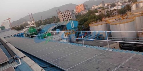 Product Safety Railing for Metal Roof